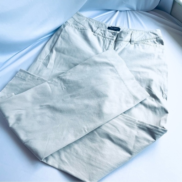 White House Black Market Beige Modern Boot Pants - Size 8R - Picture 9 of 10